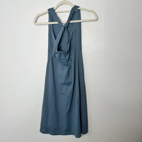 Patagonia blue halter midi dress size medium - Picture 6 of 6